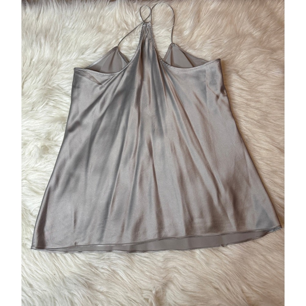 Skin Silk Camisole Bundle Grey Pink Racerback Tops Size 3 Small - Picture 6 of 12